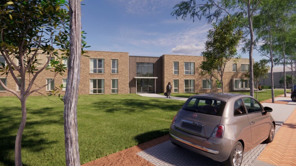Nieuw wooncomplex van Nester en Daelzicht voor zelfstandig wonen met zorg en ondersteuning, passend ingepast in de woonwijk.