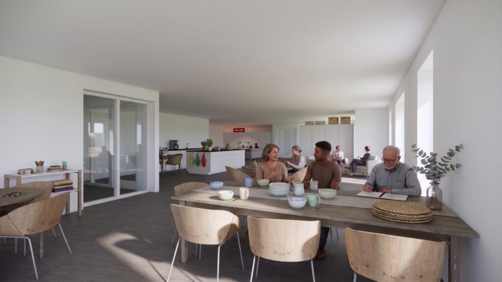 Nieuw wooncomplex van Nester en Daelzicht voor zelfstandig wonen met zorg en ondersteuning, passend ingepast in de woonwijk.