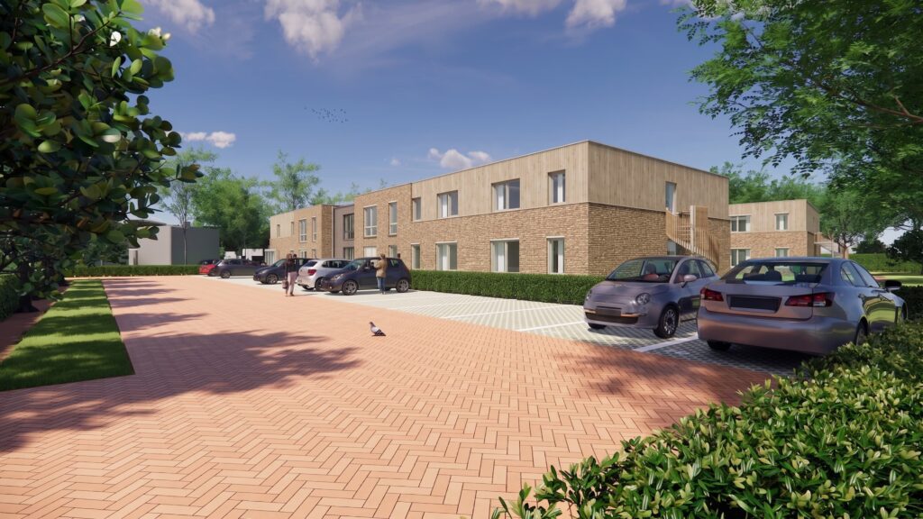 Nieuw wooncomplex van Nester en Daelzicht voor zelfstandig wonen met zorg en ondersteuning, passend ingepast in de woonwijk.